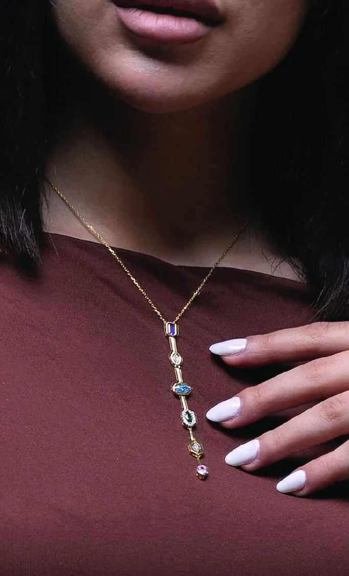 Radiance by Hakoura silver necklace