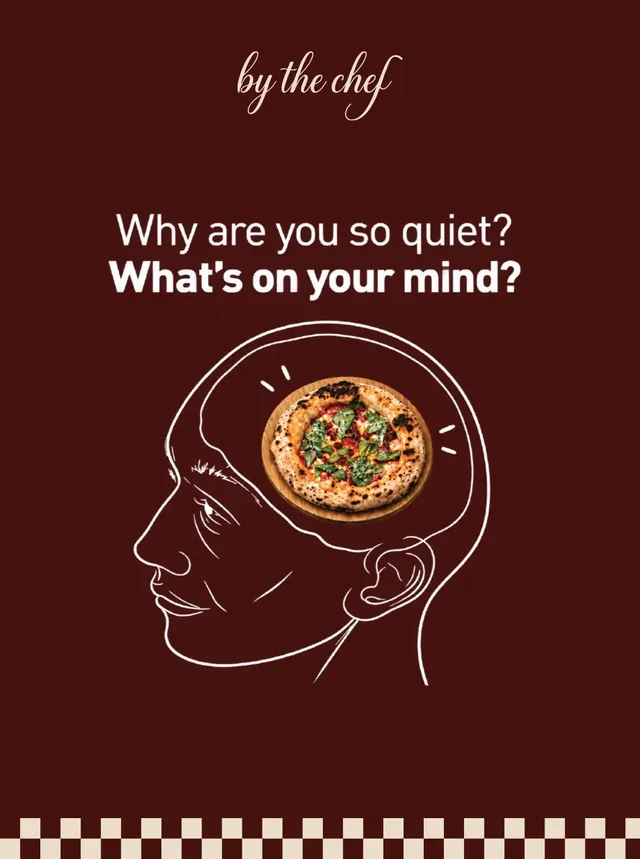 By The Chef — “What’s on your mind?” post