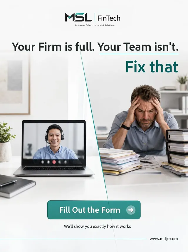 MSL FinTech — “Your firm is full” ad