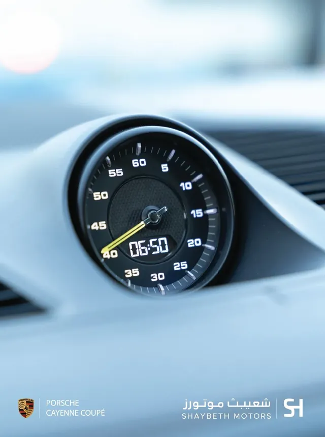 Shaybeth Motors — Porsche Sport Chrono clock